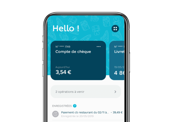 Carte Visa Hello One